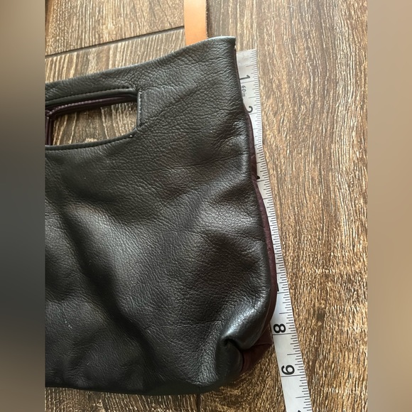 NWOT AWL SNAP color blocked soft pebbled leather boho crossbody/handbag - Picture 8 of 15